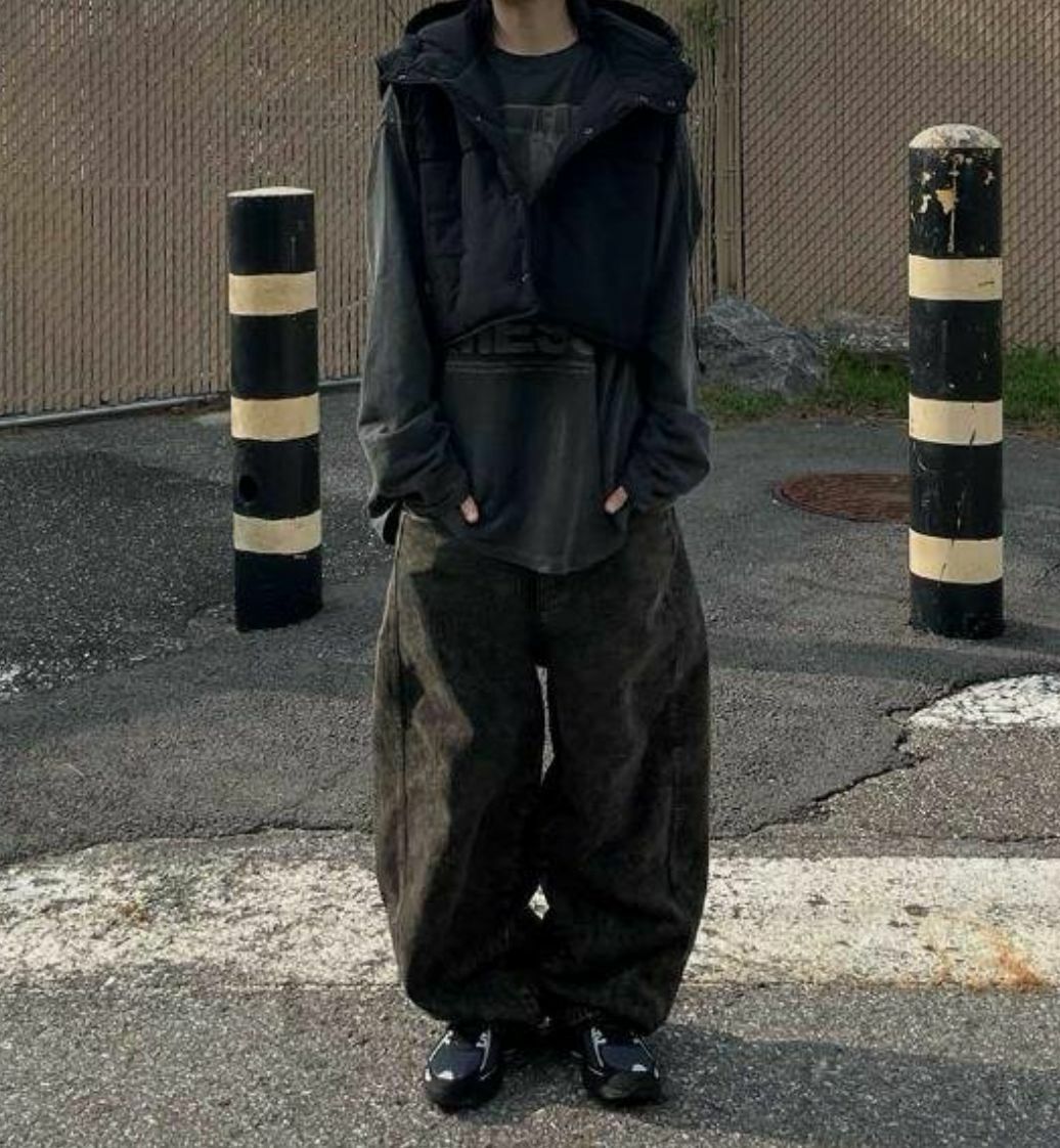 連帽短身拉鍊背心褸 V1032