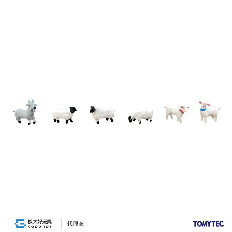 TOMYTEC 328193 動物 107 牧場的綿羊．山羊