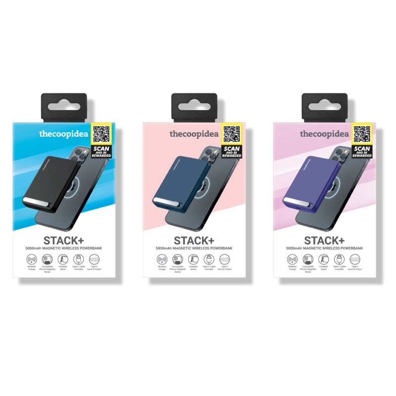 thecoopidea STACK+ 5000mAh MagSafe 磁吸無線外置電池