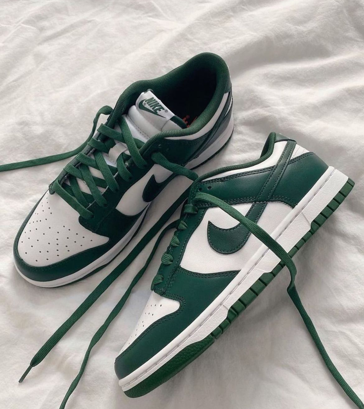 【代購】Nike Dunk Low GS "Varsity green" 白綠 大童款 CW1590-102