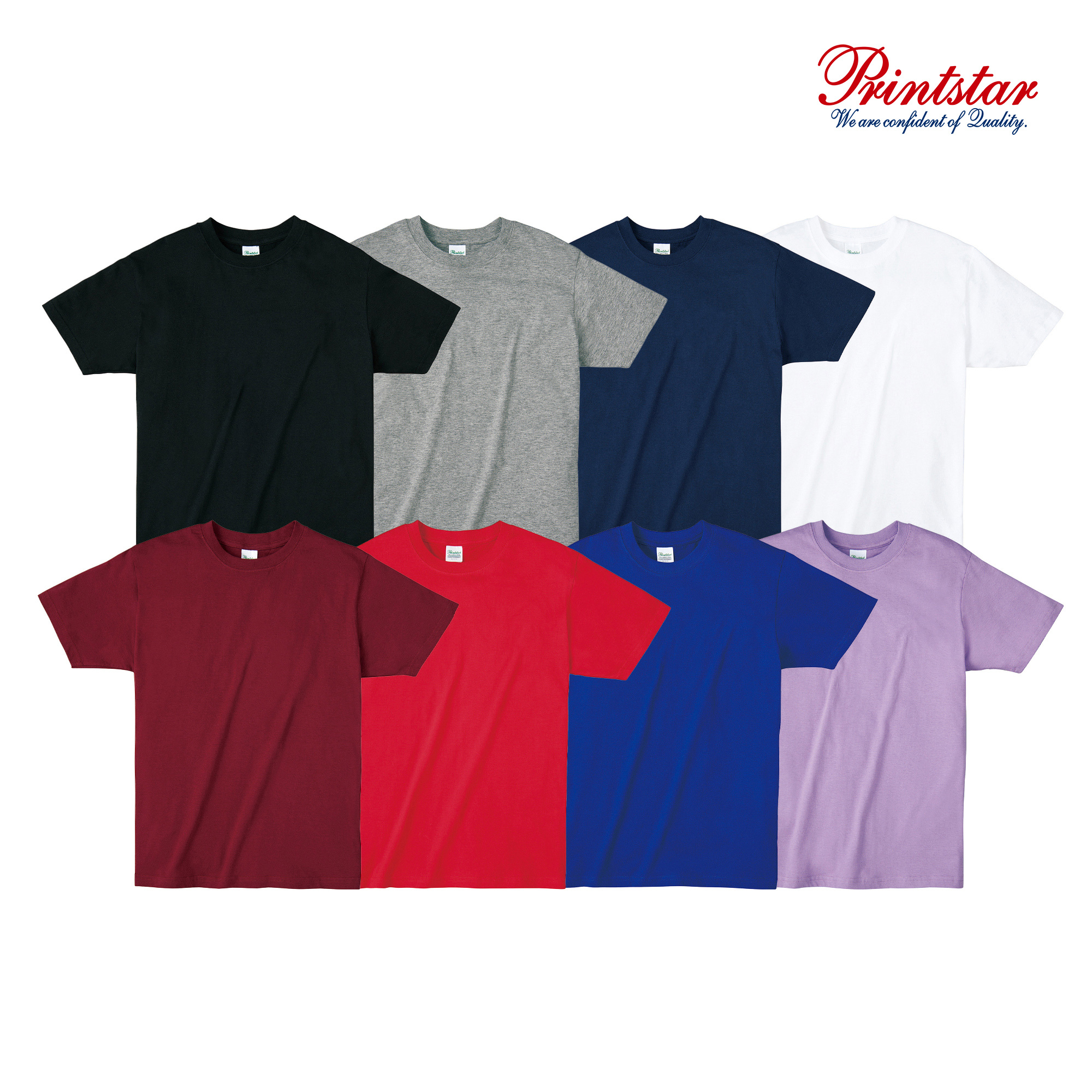 日本 Printstar 4.0oz 083 全棉輕盈圓領Ｔ恤