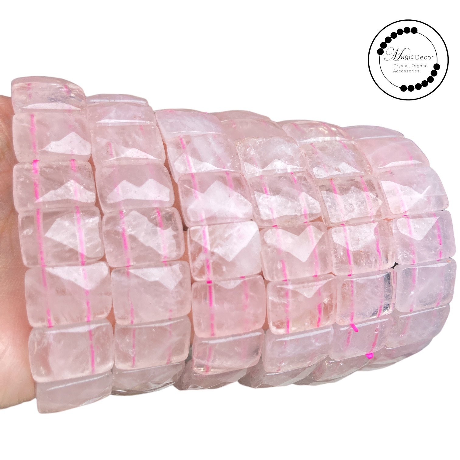 251201 - D29  果凍粉晶鑽切手排