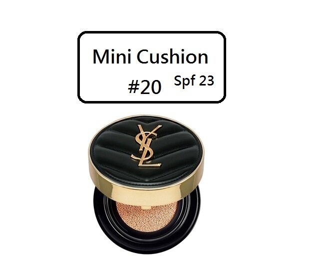 SAINT LAURENT 迷你庄 - 昇級版輕透無重羽毛氣墊粉底 #20 Spf23/Pa++ 5g (平行進口)