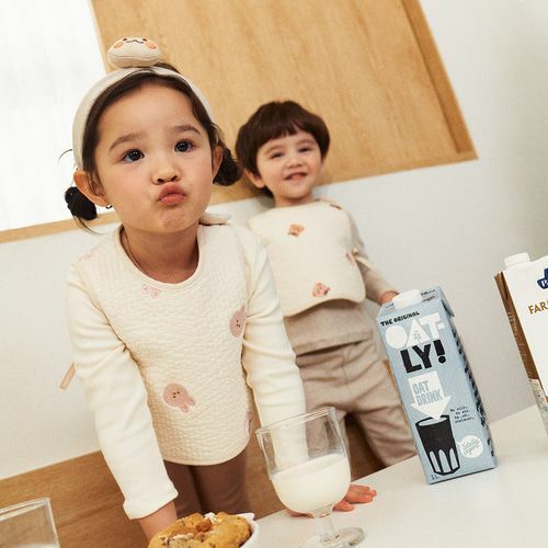 PREMIUM絎縫系列-TOILE DE JOUY法式圖紋雙面圍嘴馬甲