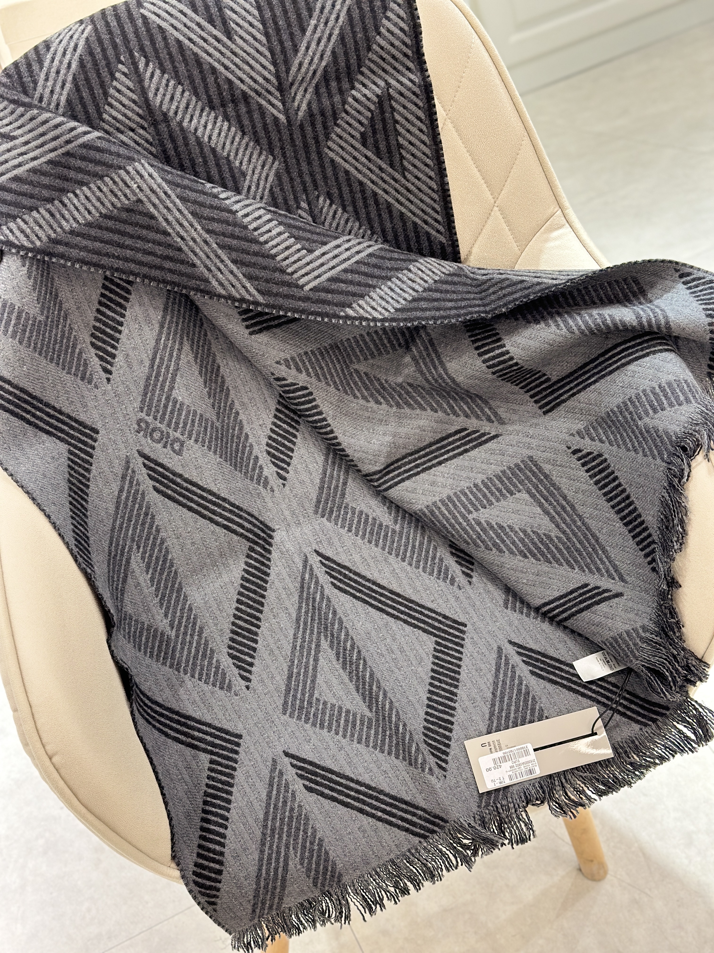 DIOR CD Diamond Scarf