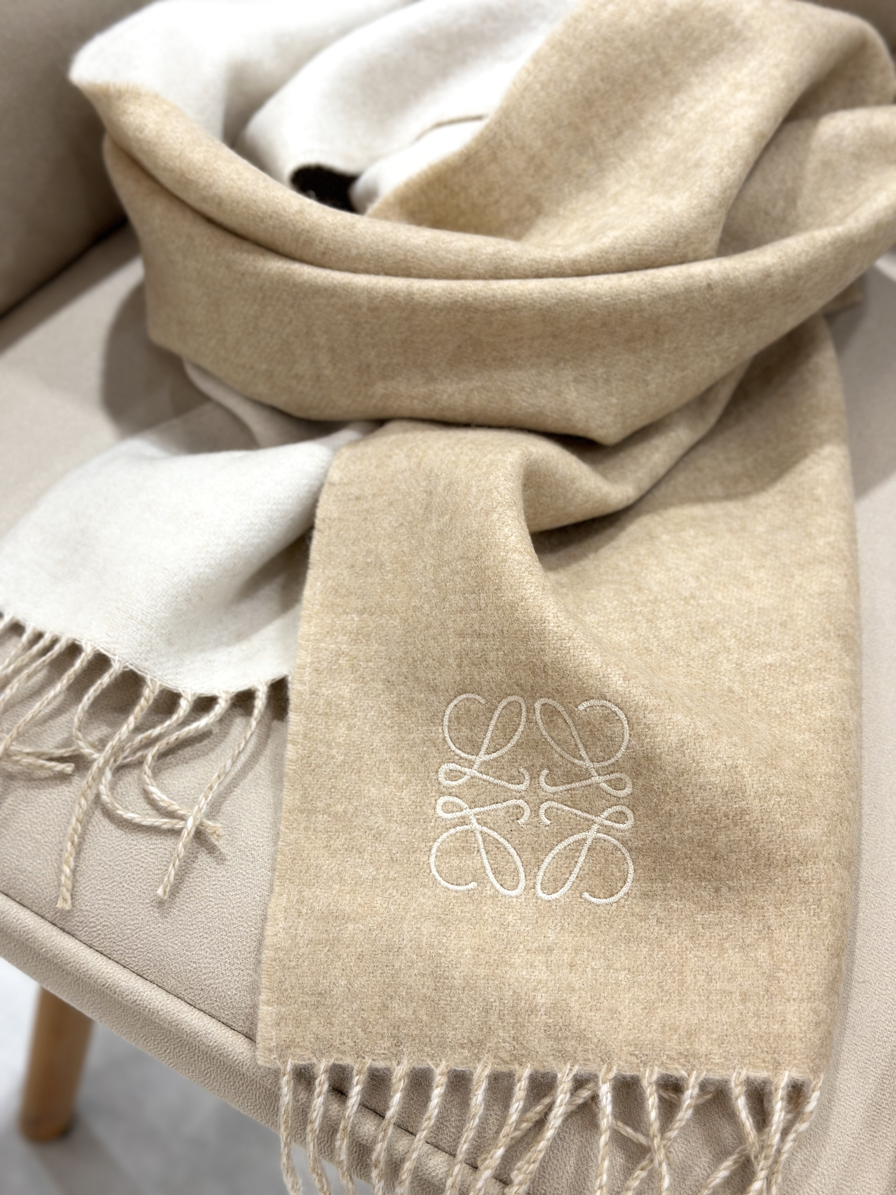 LOEWE Bicolour Scarf