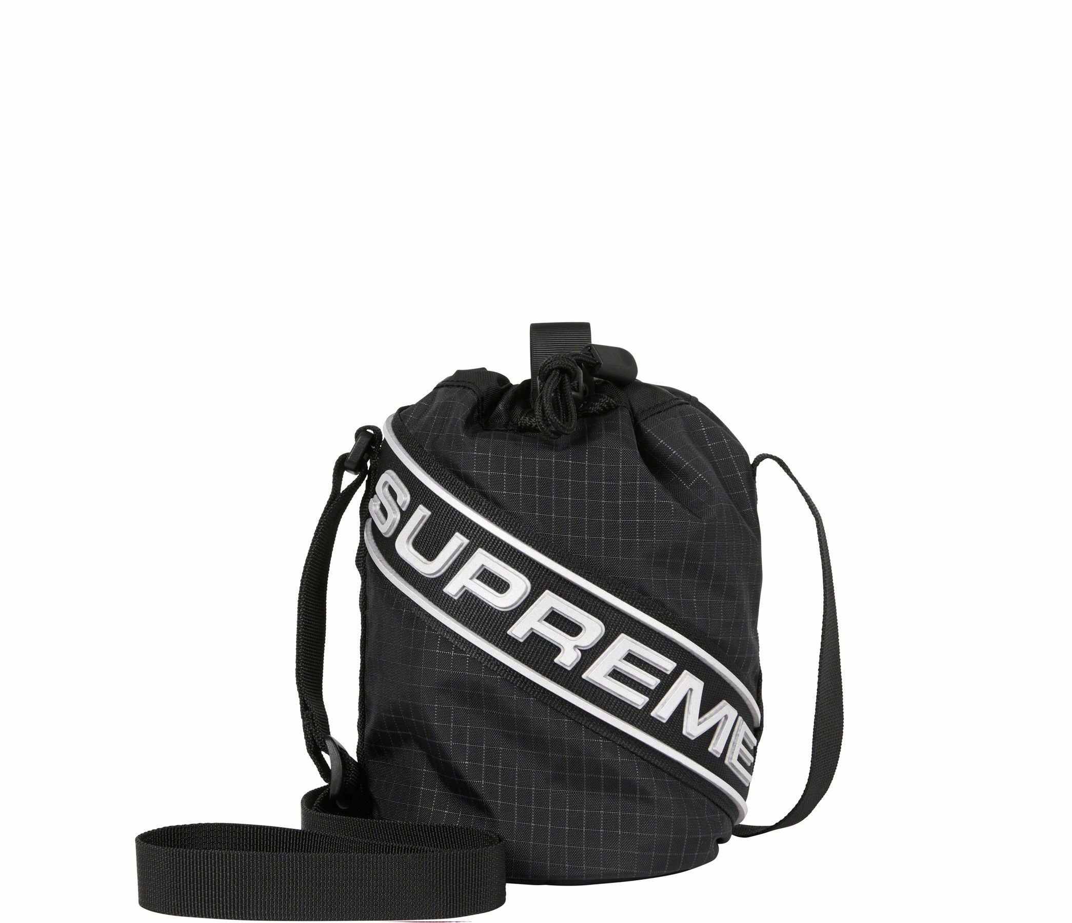 新品 23FW Supreme Small Cinch Pouch Black 22371933_52310489_600.jpg