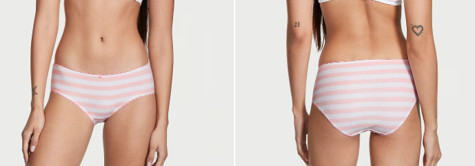 【預購】Victoria's Secret A121514 內褲(粉紅間條)