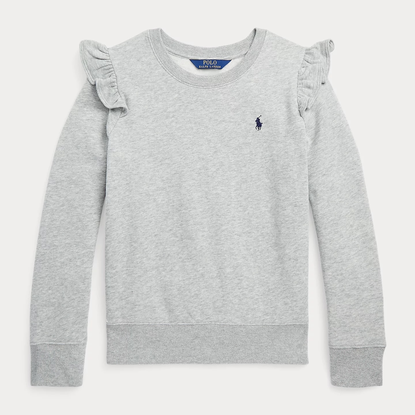 ［美國現貨］Ralph Lauren Big Girls Ruffled Sweatshirt