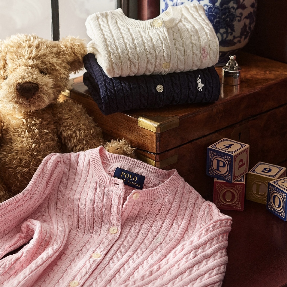 ［美國現貨］Ralph Lauren Big Girls Cardigan