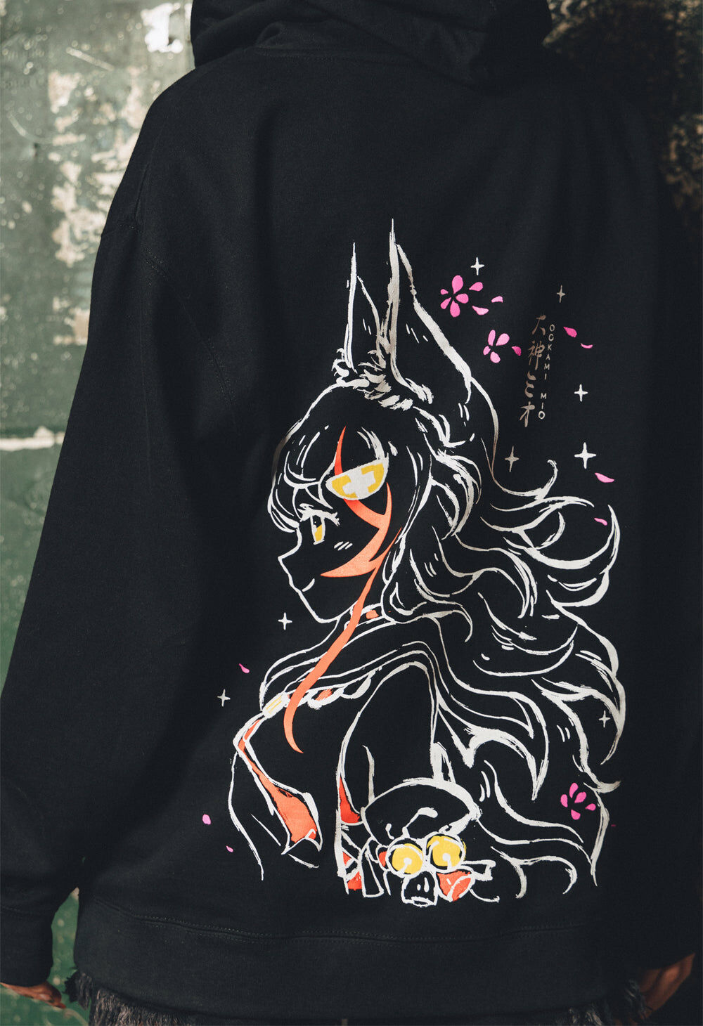 「官方代購」Hololive GAMER X OMOCAT - OOKAMI MIO Hoodie