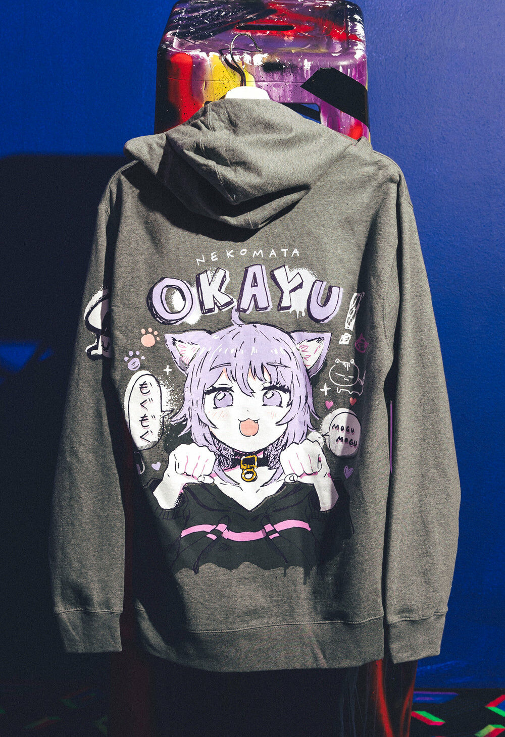 「官方代購」Hololive GAMER X OMOCAT - NEKOMATA-OKAYU Hoodie
