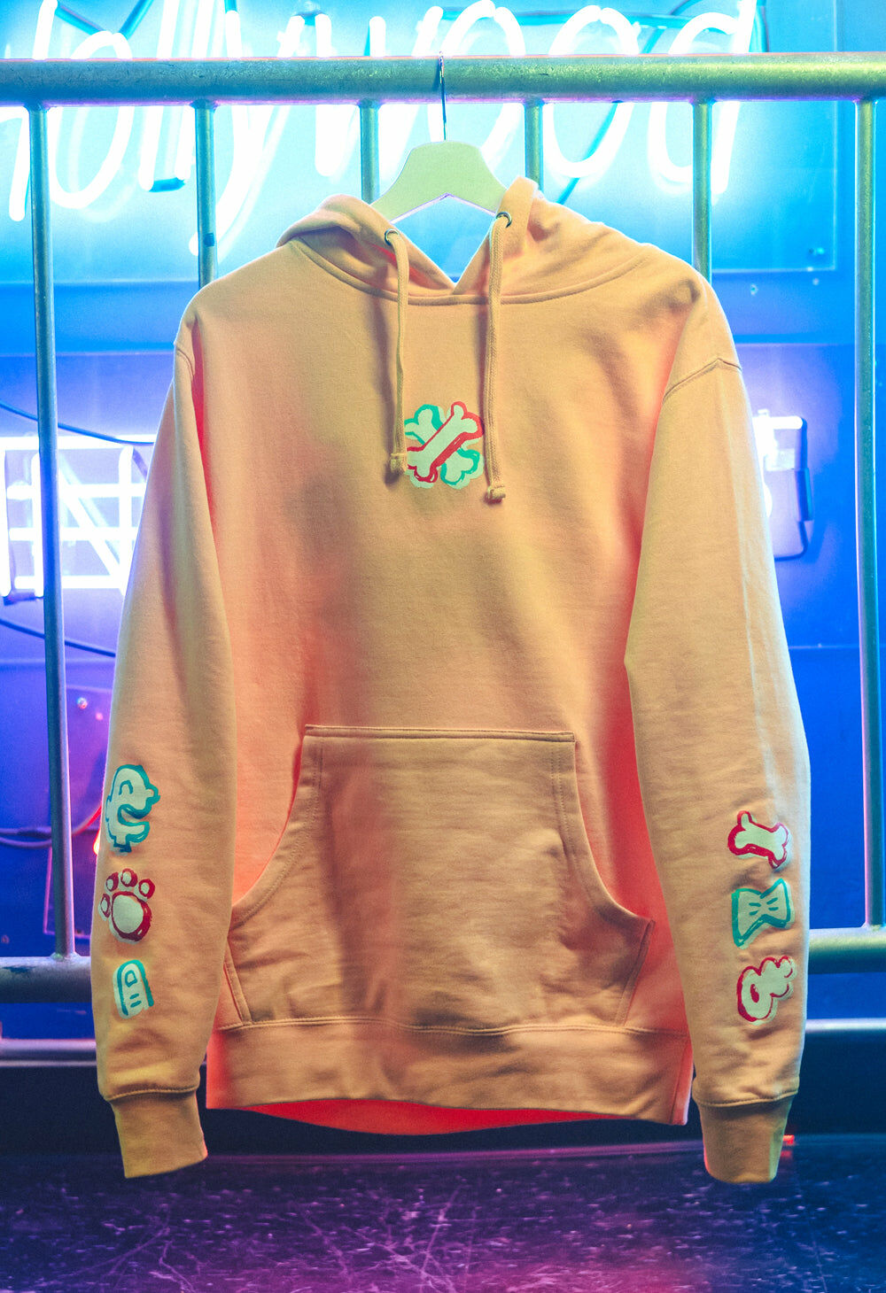 「官方代購」Hololive GAMER X OMOCAT - INUGAMI KORONE Hoodie