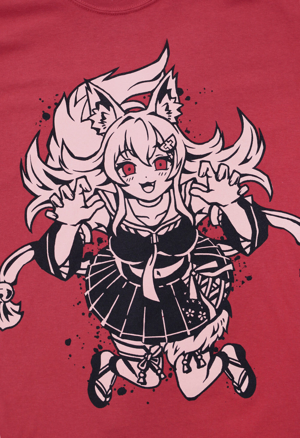 「官方代購」Hololive GAMER X OMOCAT - OOKAMI MIO T-Shirt