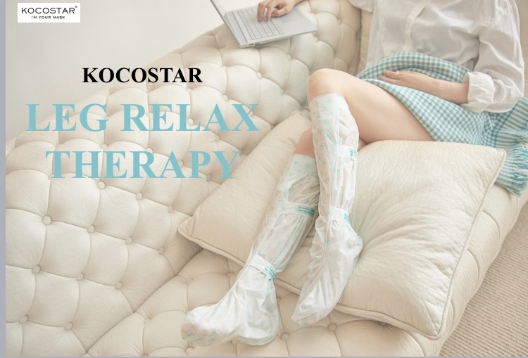 UA10  韓國🇰🇷製造(可可星）腿部舒緩足膜（3片）$99