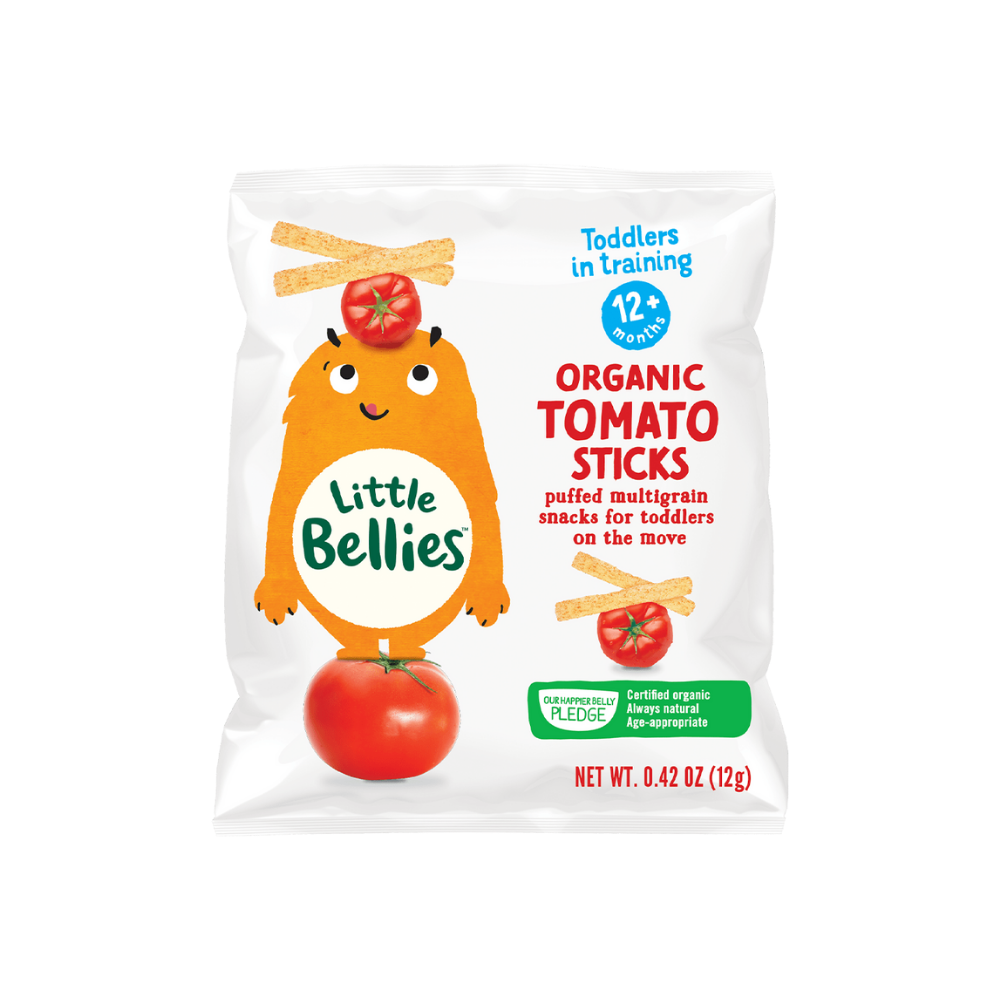 Little Bellies 有機非油炸無麩質嬰兒蕃茄脆條（12個月或以上嬰幼兒小食）(92907)
