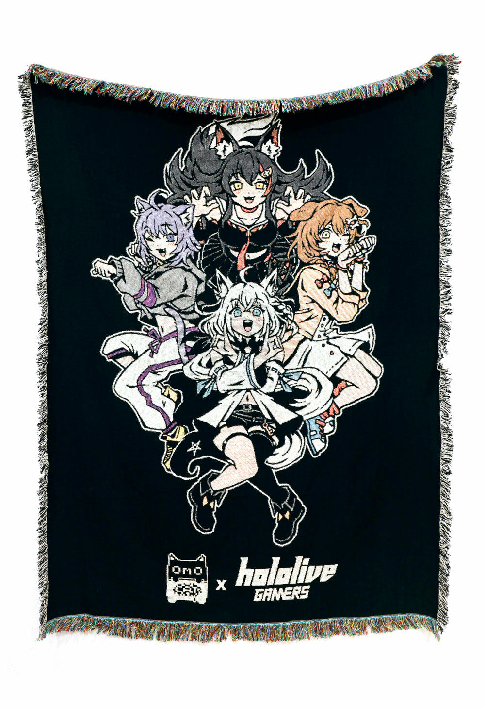 「官方代購」Hololive GAMER X OMOCAT - hololive GAMERS Woven Blanket