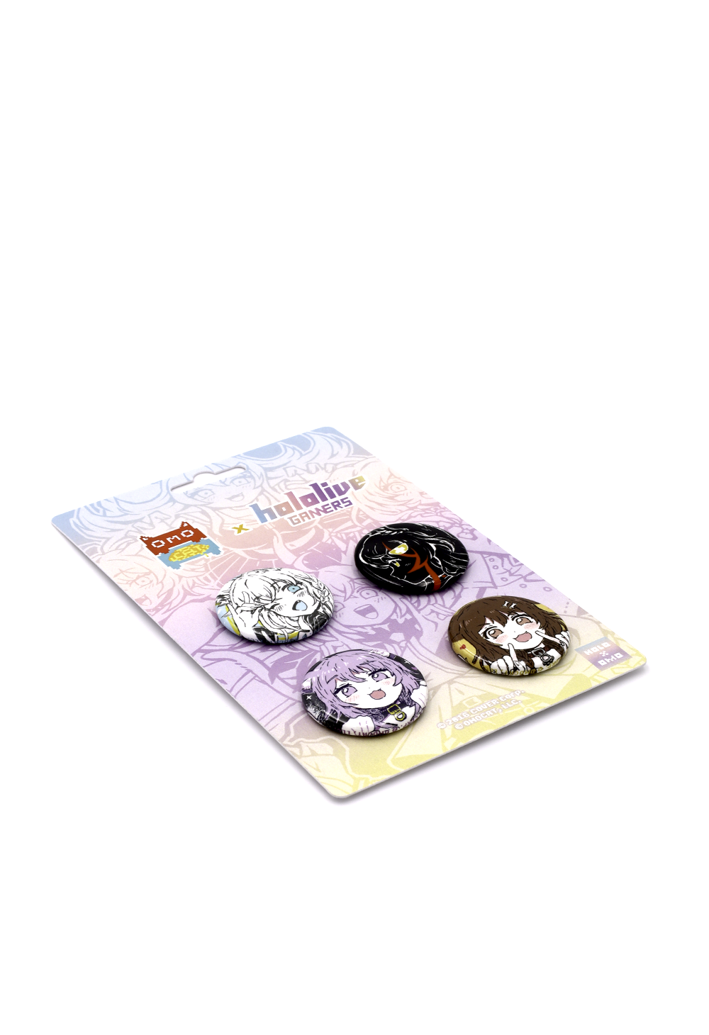 「官方代購」Hololive GAMER X OMOCAT - hololive GAMERS Button Pin Set