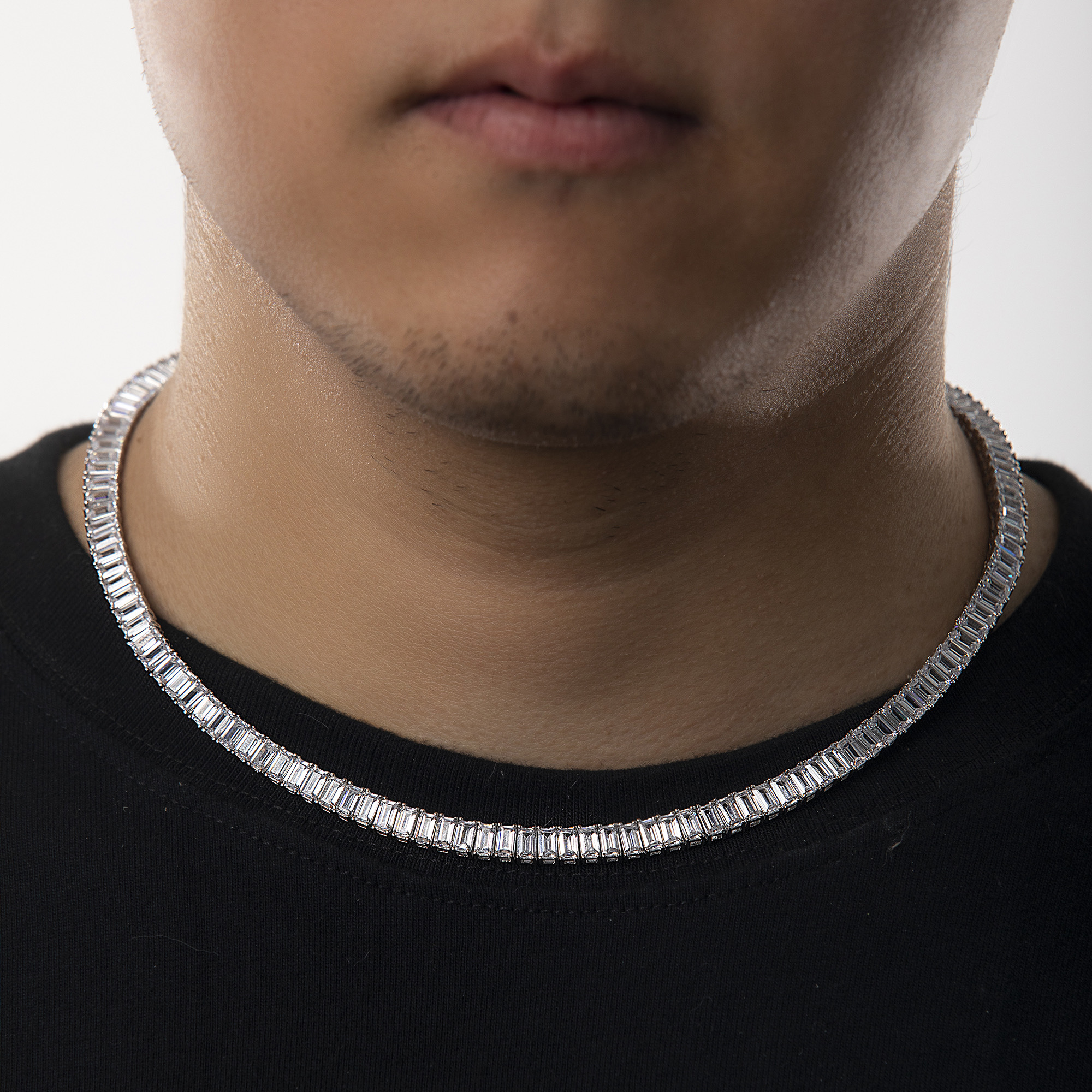 6mm艾姆羅長方項鍊