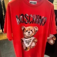 [S] MOSCHINO THIS IS NOT A TOY TSHIRT,RED, DV0702-5440-1112 (SM684)