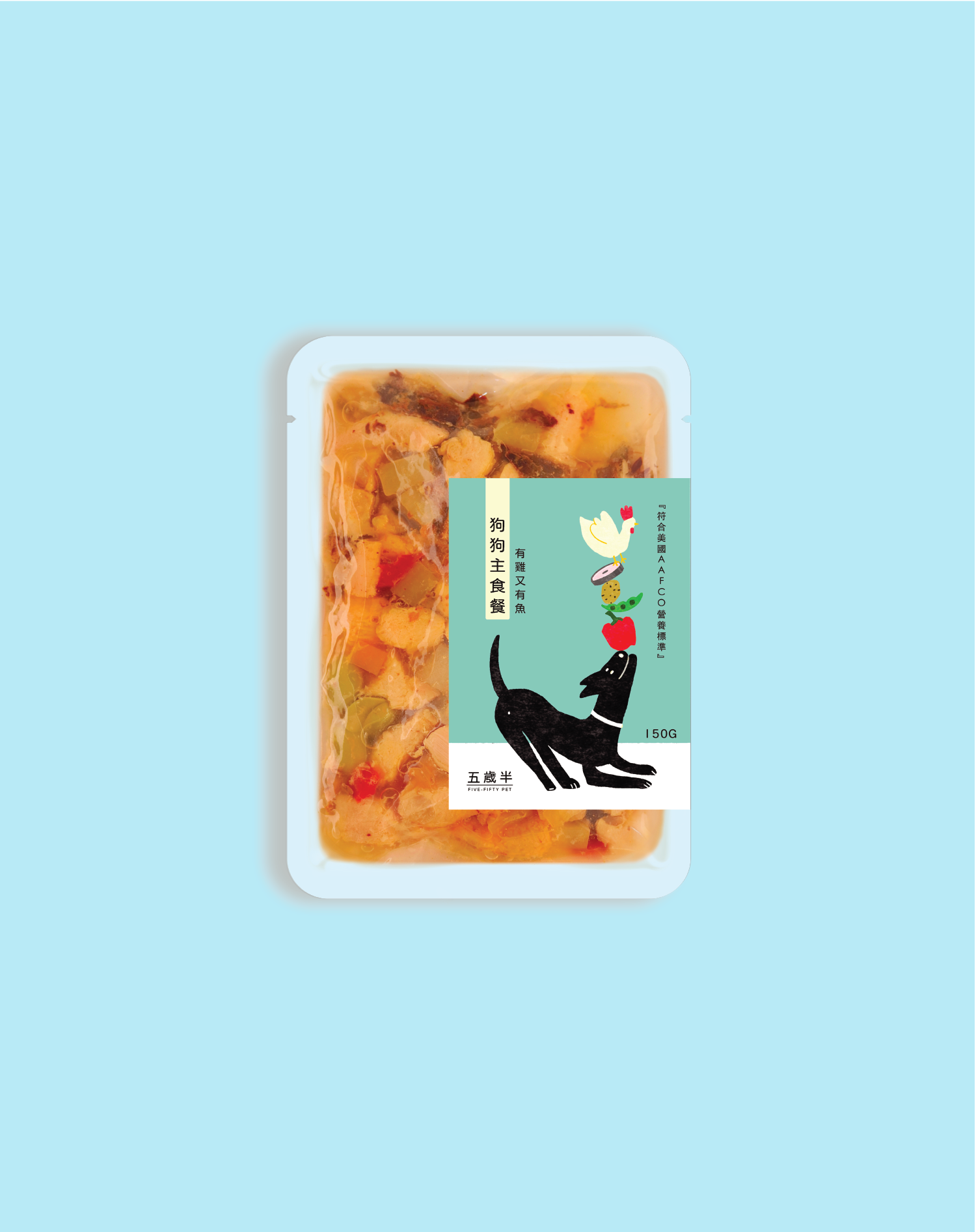 狗狗主食餐 - 有雞又有魚