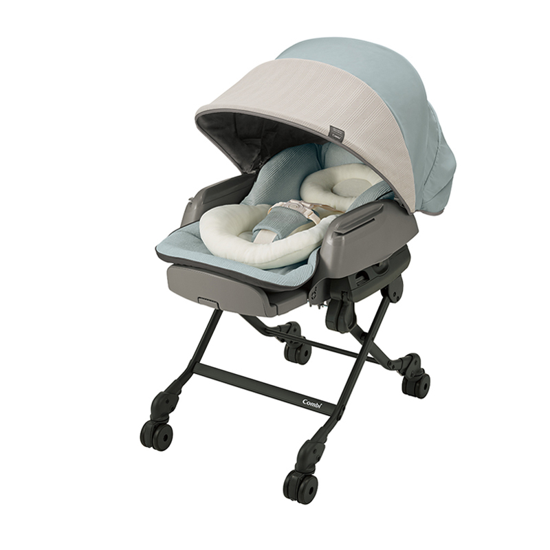 Combi BEDi Long AT SS電動安撫餐搖椅【贈餐椅專用日式網格蚊帳】