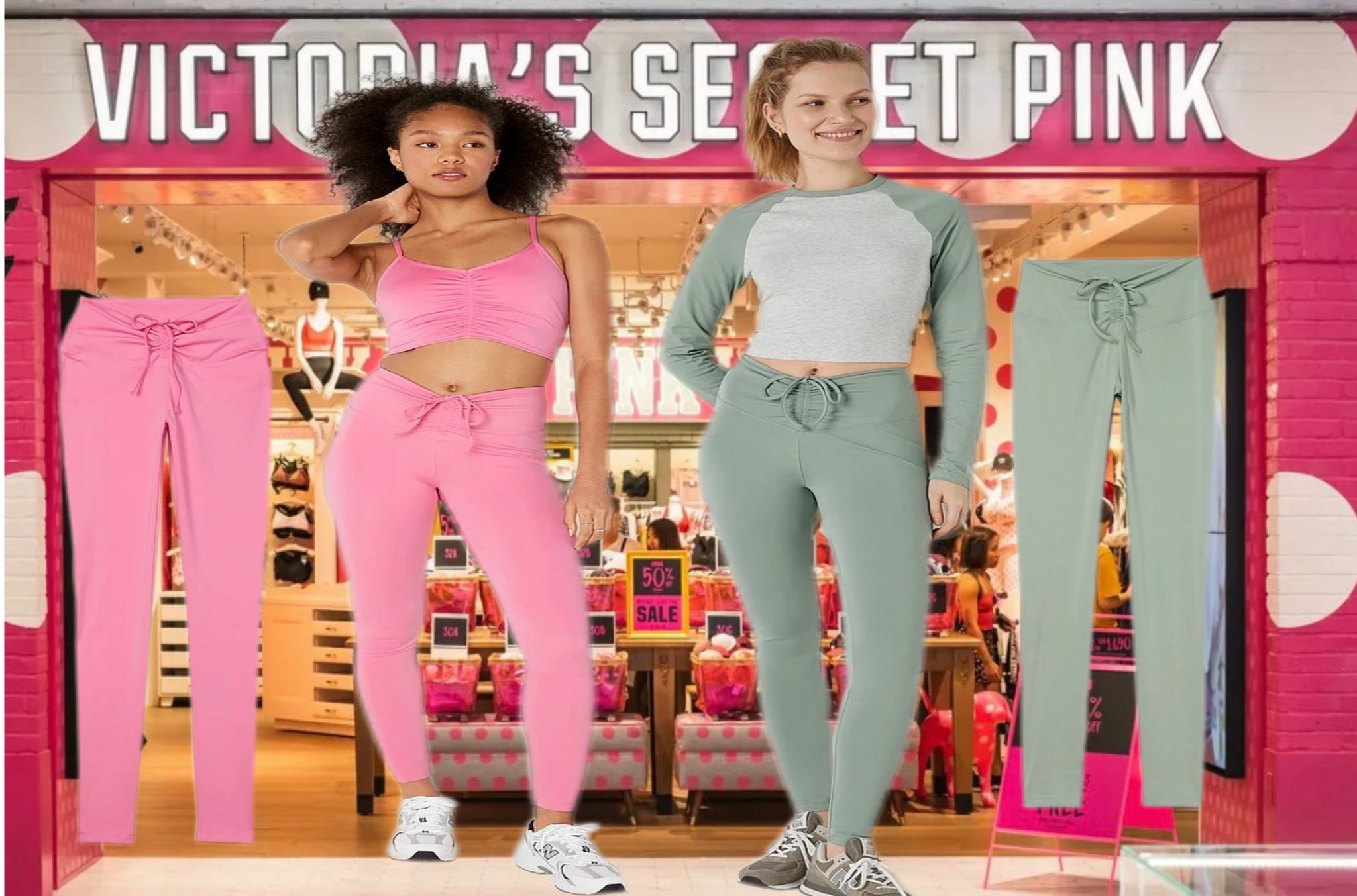 【預購】Victoria's Secret F121548 緊身瑜伽褲