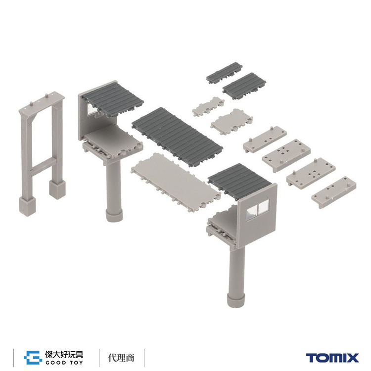 TOMIX 4078 建物 (MULTI) 跨線橋通道寬度擴展組