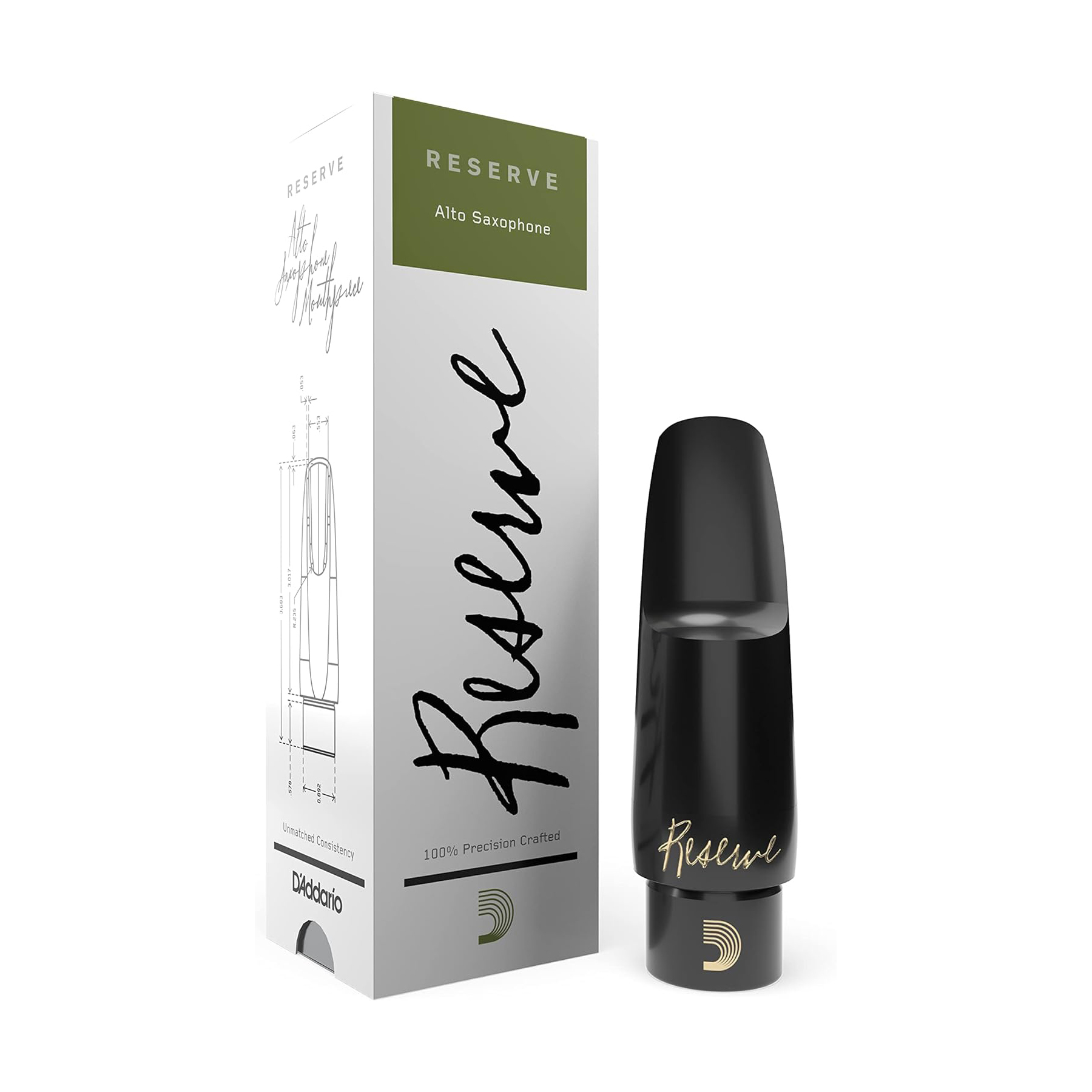 D'Addario MJR Reserve 中音薩克斯風吹嘴 altosaxophon mouthpiece