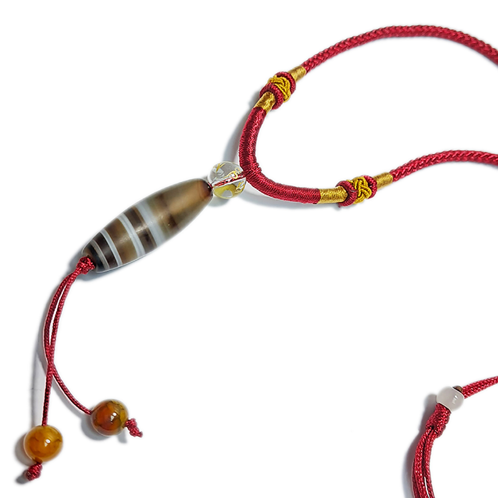 藥師珠天珠&中國結項鍊【十方】152988