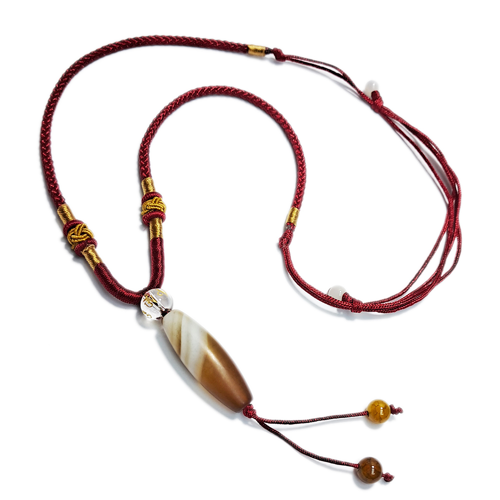 藥師珠天珠&中國結項鍊【十方】152987