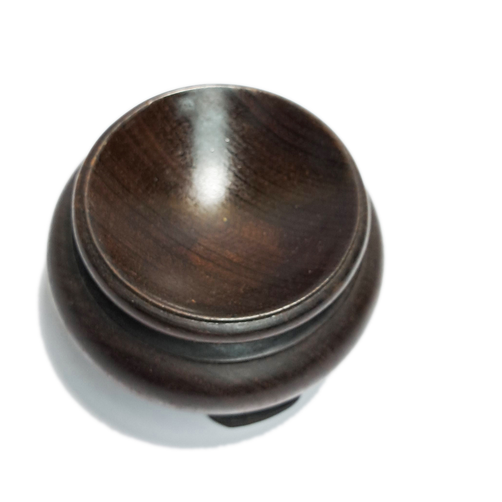 紫檀木球座3.5*5.4公分【十方】153023