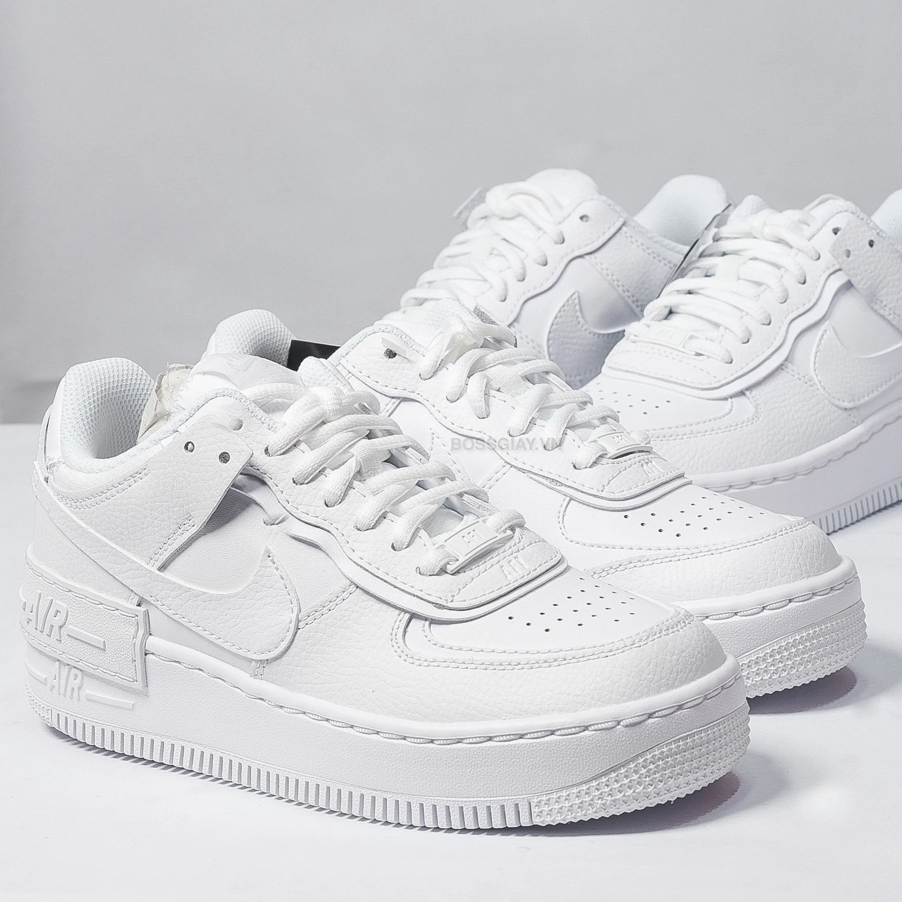 NIKE AIR FORCE 1 SHADOW 全白[限時勁減!]