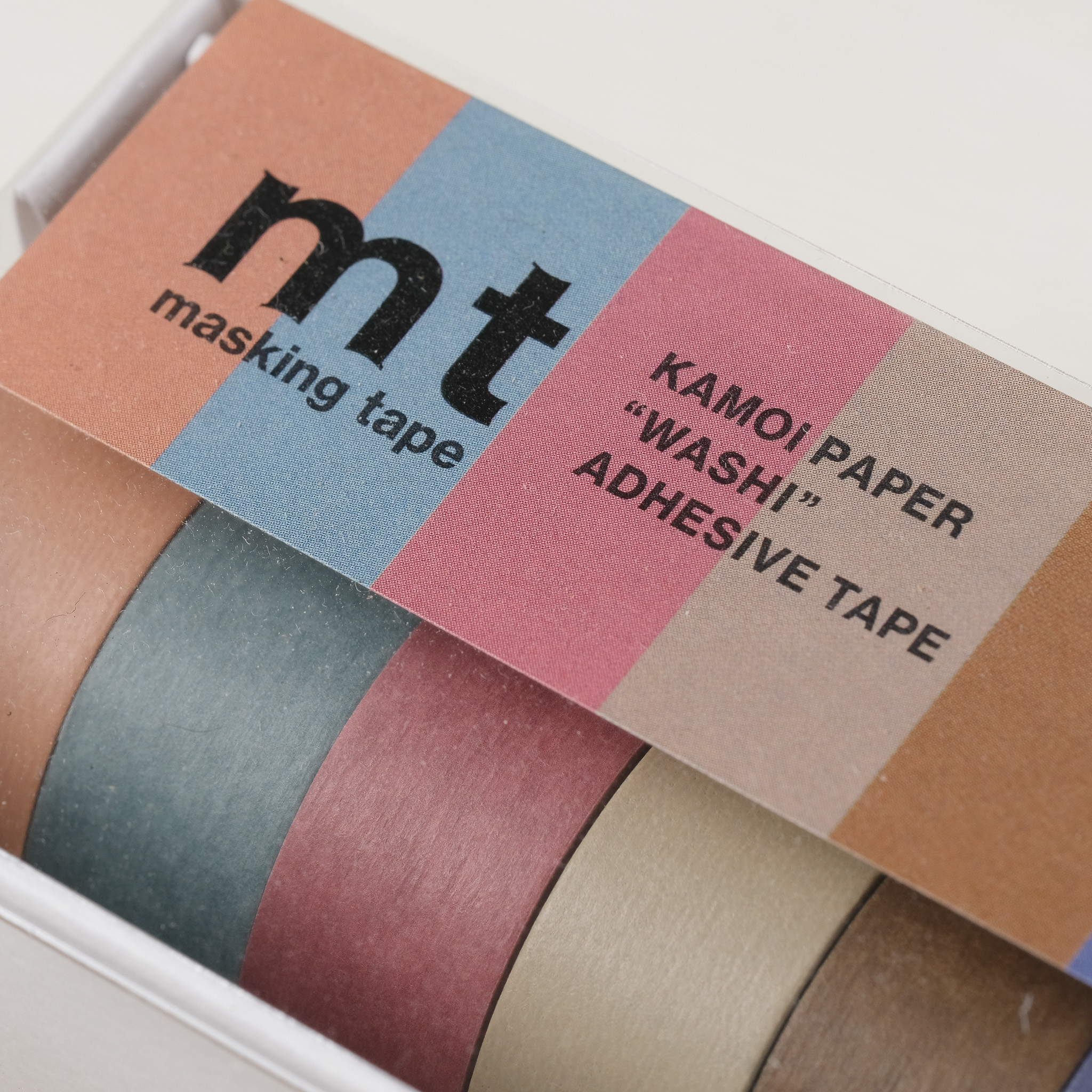 mt 10色盒裝紙膠帶 深色系 (MT10P005) / mt / JAPAN