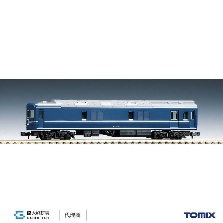 TOMIX 9540 客車 國鐵 KANI 24-0形(後期型．銀帶)(T車)