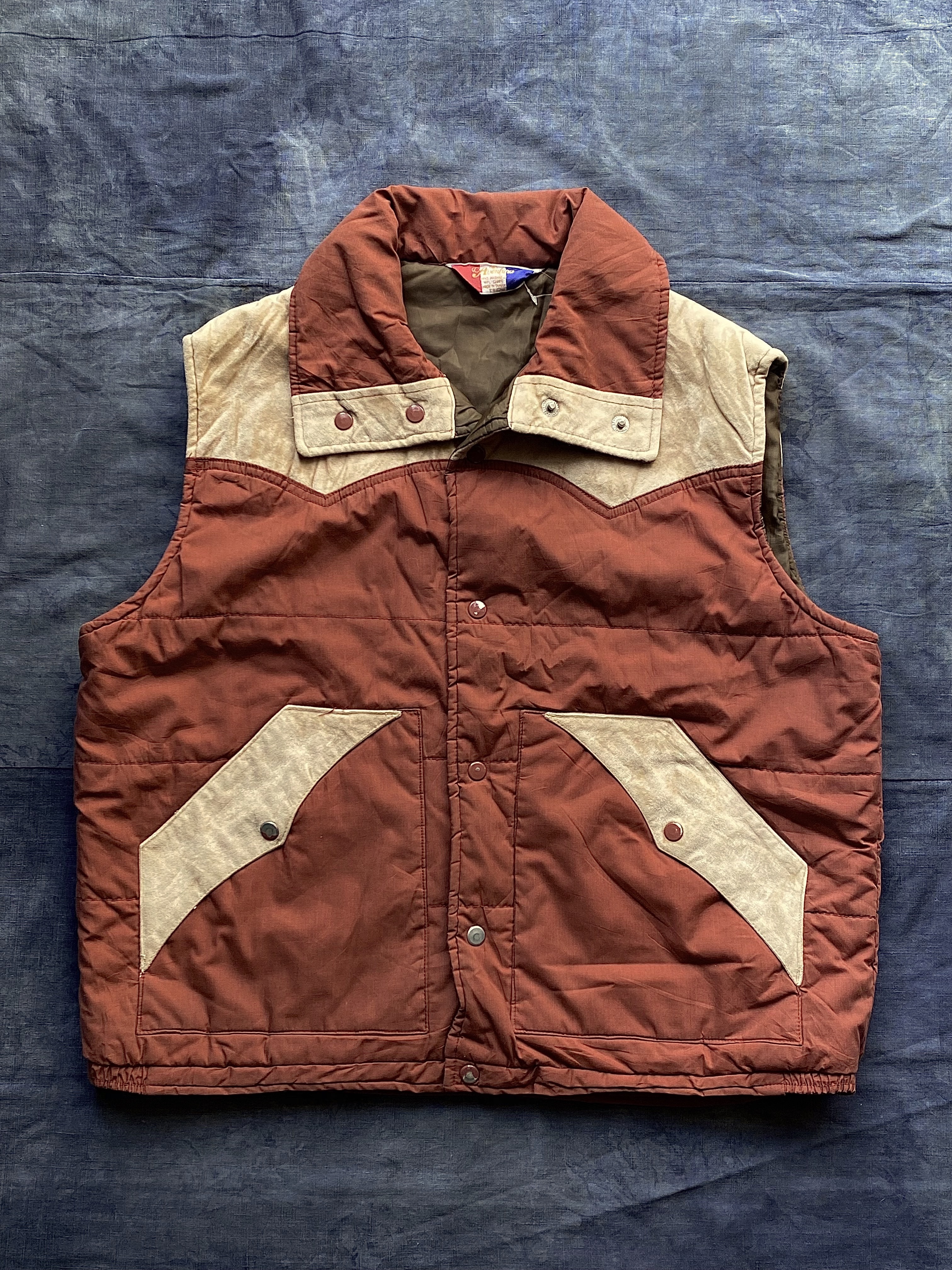 90s Vintage down vest /Aventura 古著羽絨背心/木村拓哉著用類似款