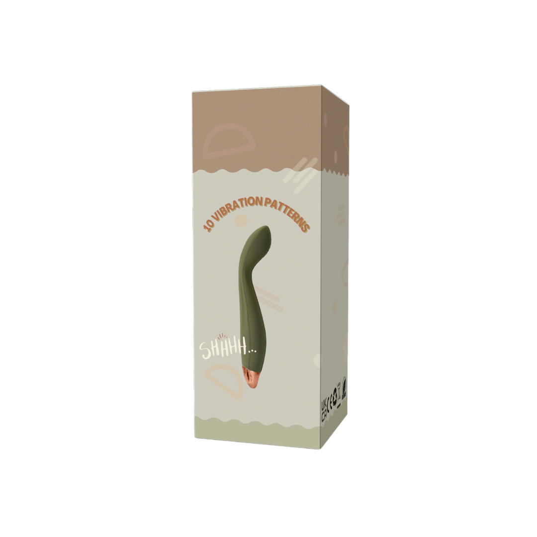 C spot + G spot slender vibrator