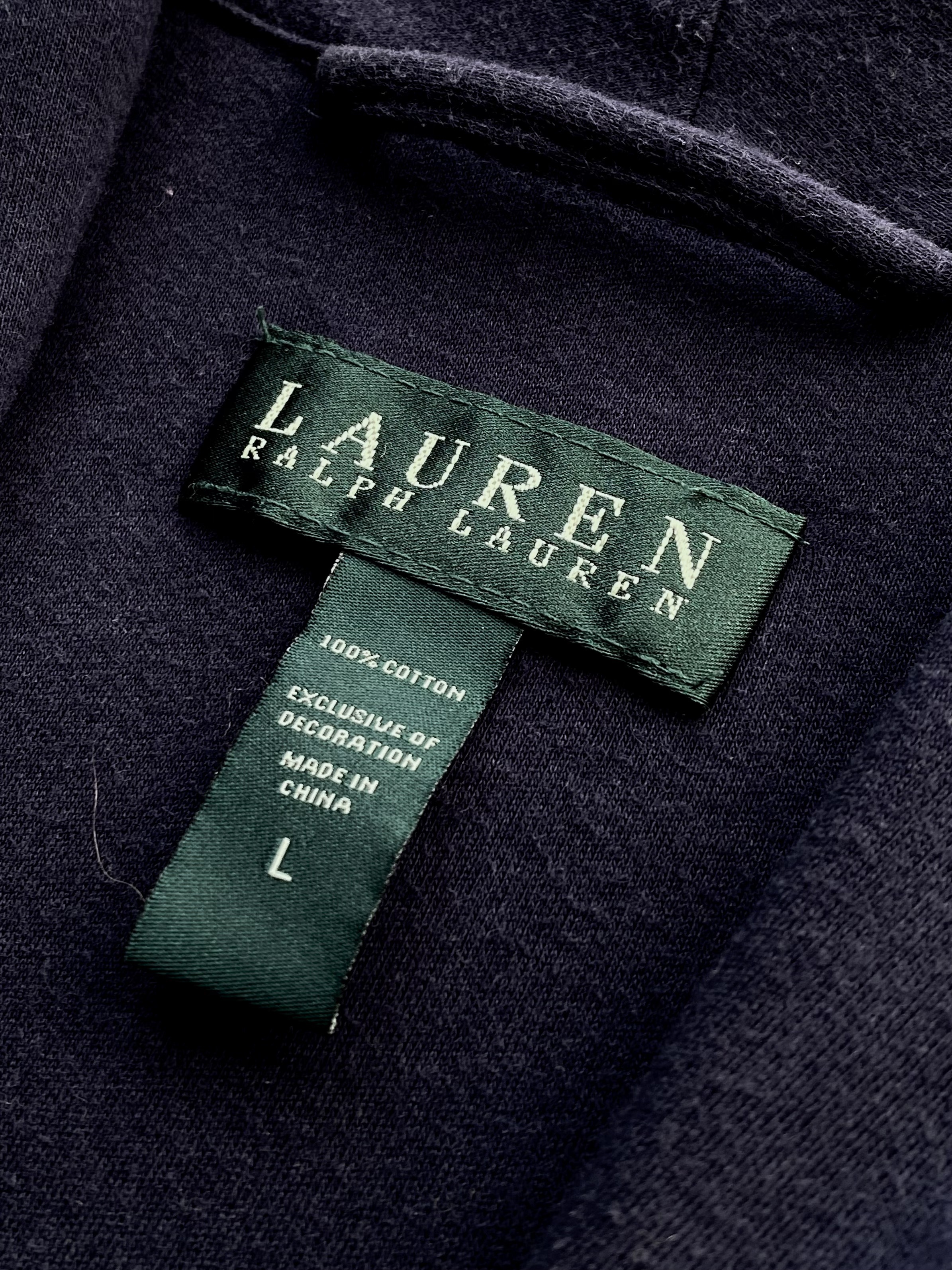 Vintage Sleeping Gown/ Ralph Lauren古著海軍藍睡袍長版大衣