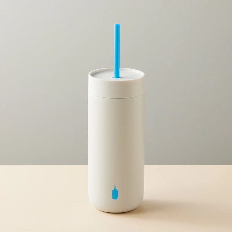 iSNEAKERS｜BLUE BOTTLE 藍瓶 吸管保溫杯 437ml