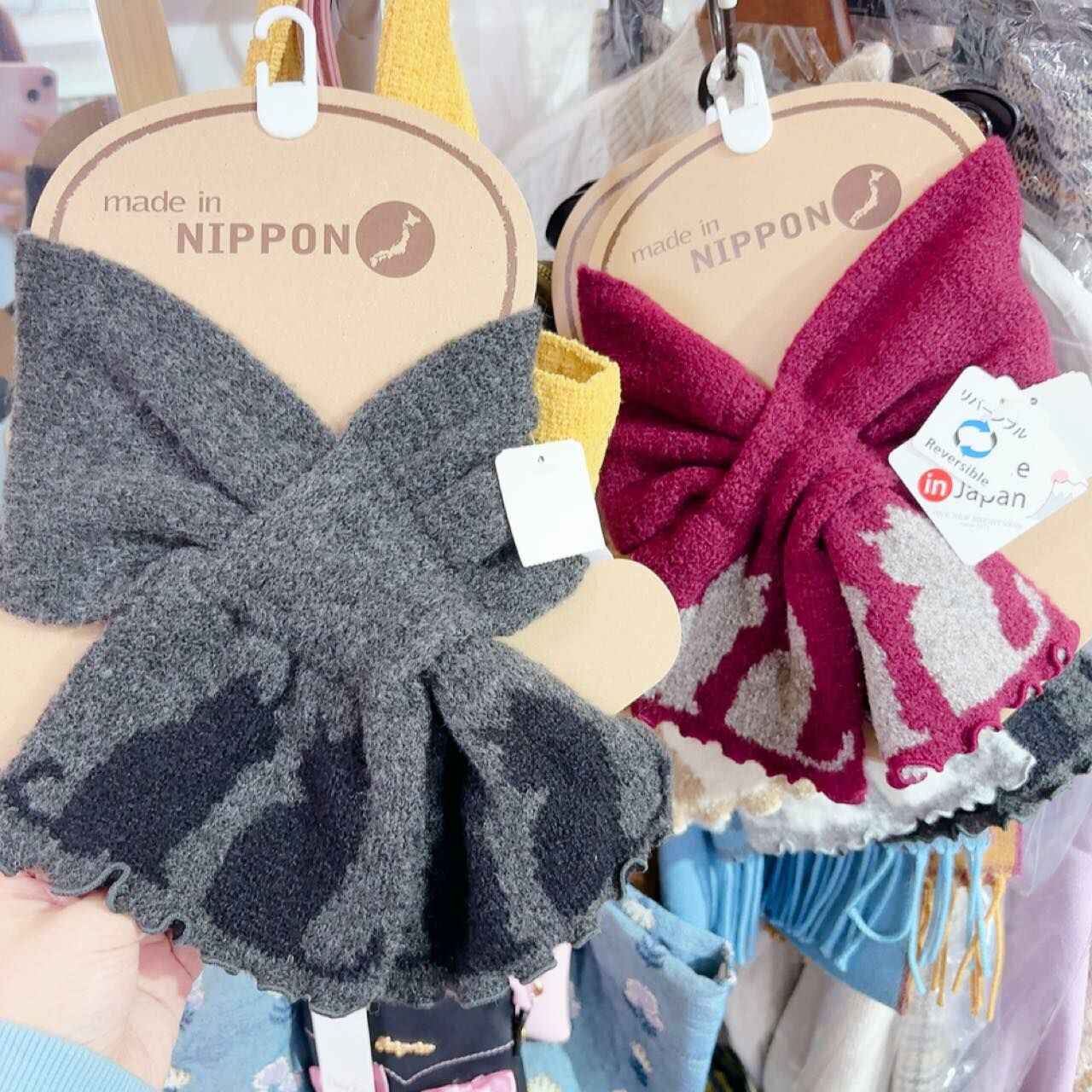 【日本制】貓咪頸巾