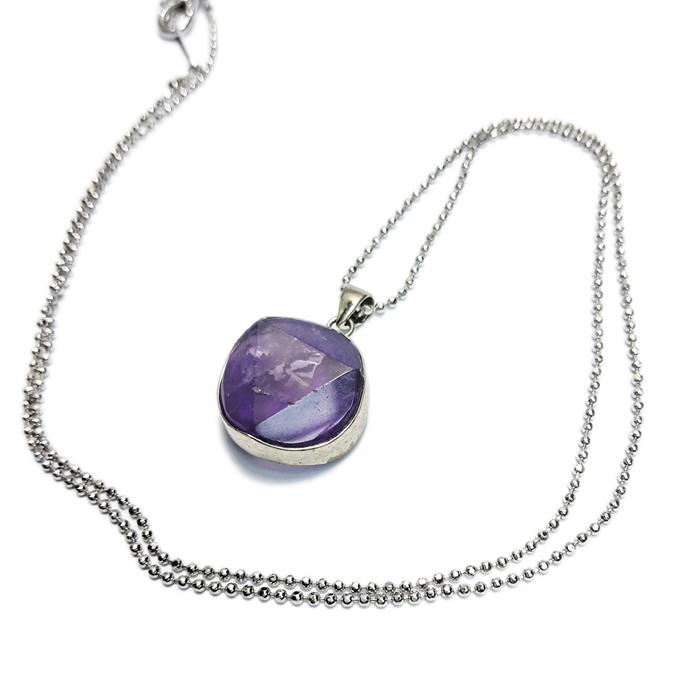 大衛星{紫水晶} 項鍊【十方】152938