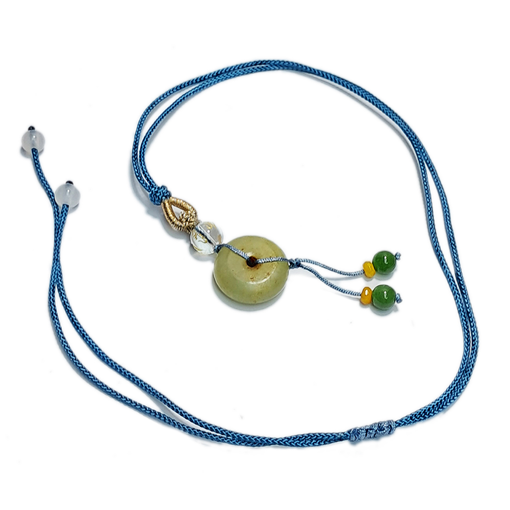 平安扣{古玉}直徑1.8公分 中國結項鍊【十方】152947