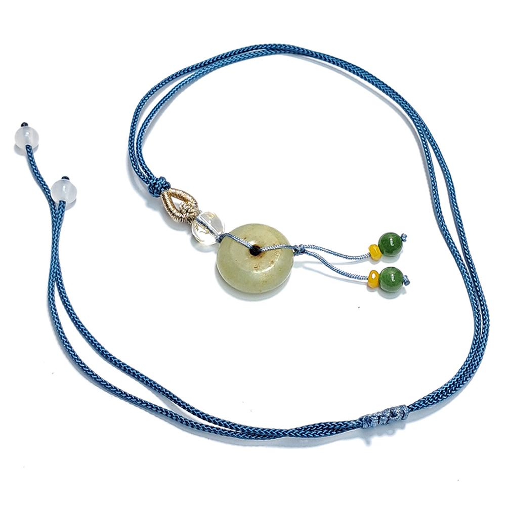 平安扣{古玉}直徑1.8公分 中國結項鍊【十方】152947