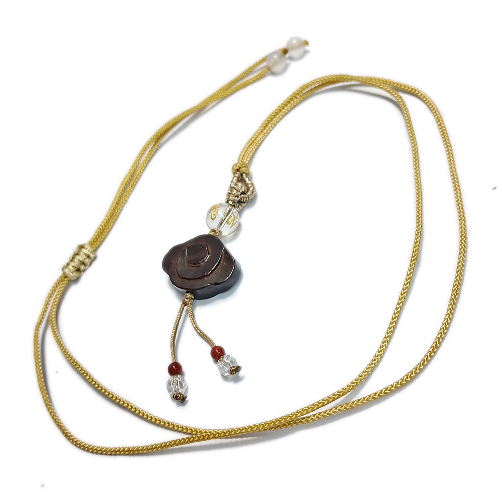 祥雲{小葉紫檀}&中國結項鍊【十方】152961