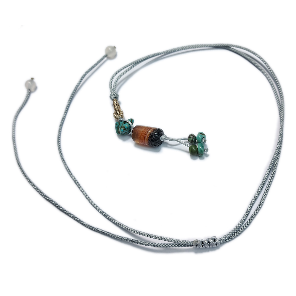 玉髓{火供珠}&中國結項鍊【十方】152976