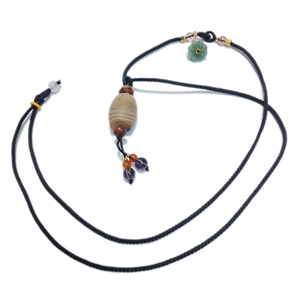 藥師珠鼓珠&中國結項鍊【十方】152982