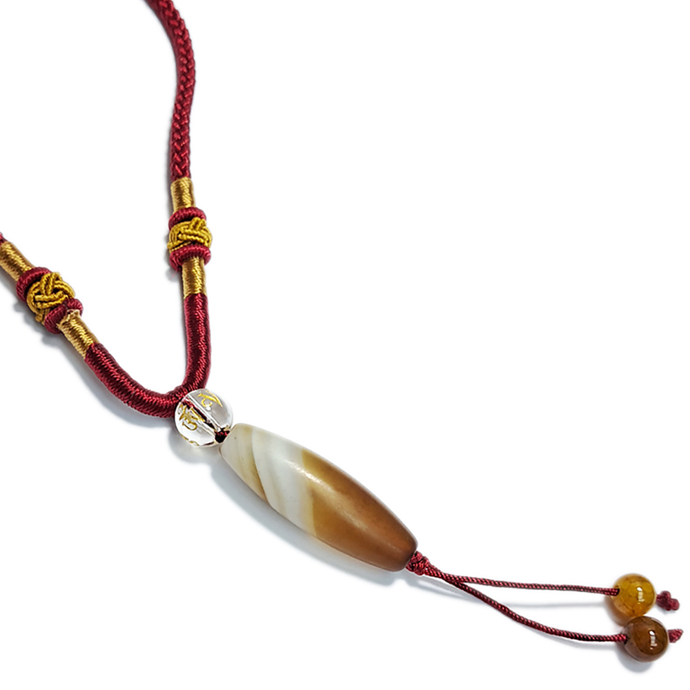 藥師珠天珠&中國結項鍊【十方】152987