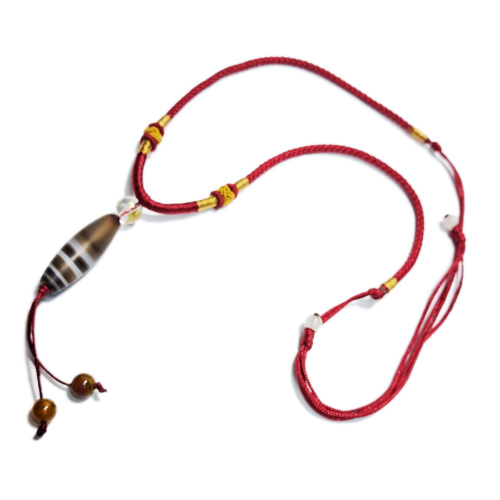 藥師珠天珠&中國結項鍊【十方】152988