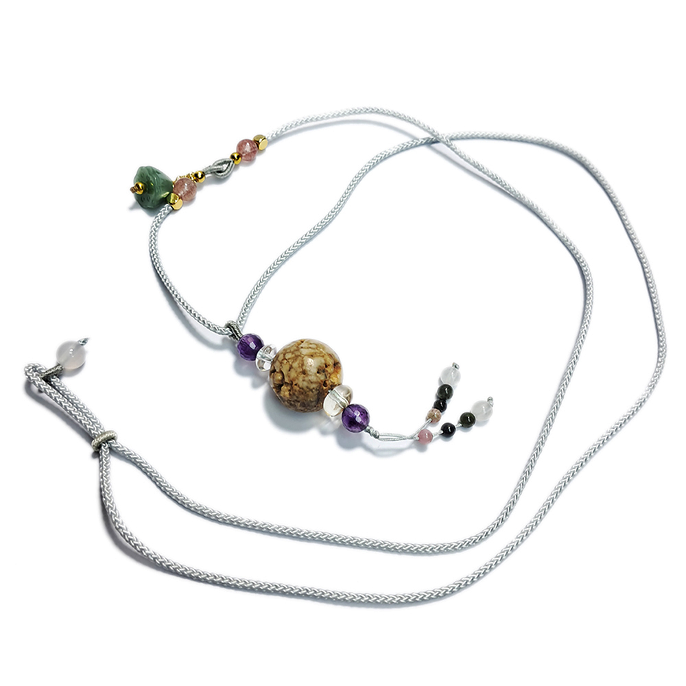 龍宮舍利寶珠&中國結項鍊【十方】152997