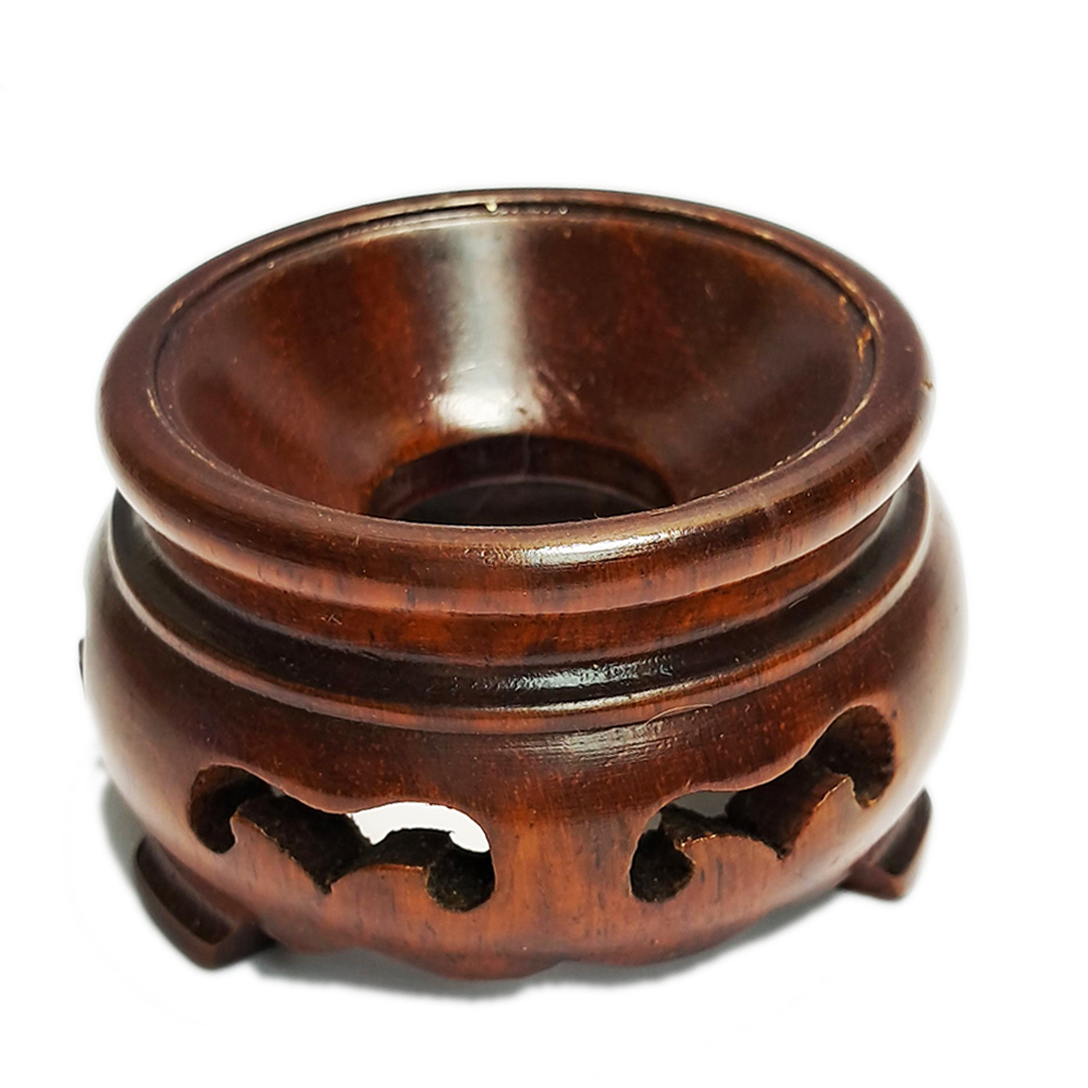 花梨木球座3.5*6公分【十方】153021